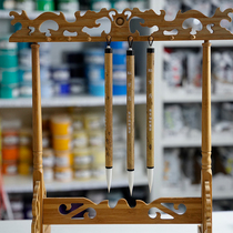 New products recommended by the shopkeeper (Yangzhou Zhuxuan) running script regular script and other traditional Chinese paintings fine purple swallows and hair brushes