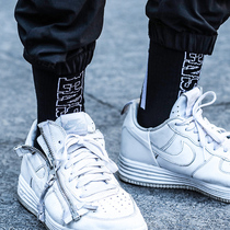 ENSHADOWER CONCEALER Basic LARGE LOGO mens socks Sports socks Cotton socks Medium tube socks two pairs