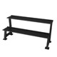 Dumbbell Rack Kettlebell Rack Fitness Equipment Storage Rack Double-Layer Kettlebell Rack Storage Rack Round Head Hexagonal Dumbbell Kettlebell