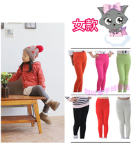  High worsted childrens cashmere pants wool pants bottoming warm pants boys and girls wool pants medium and thick