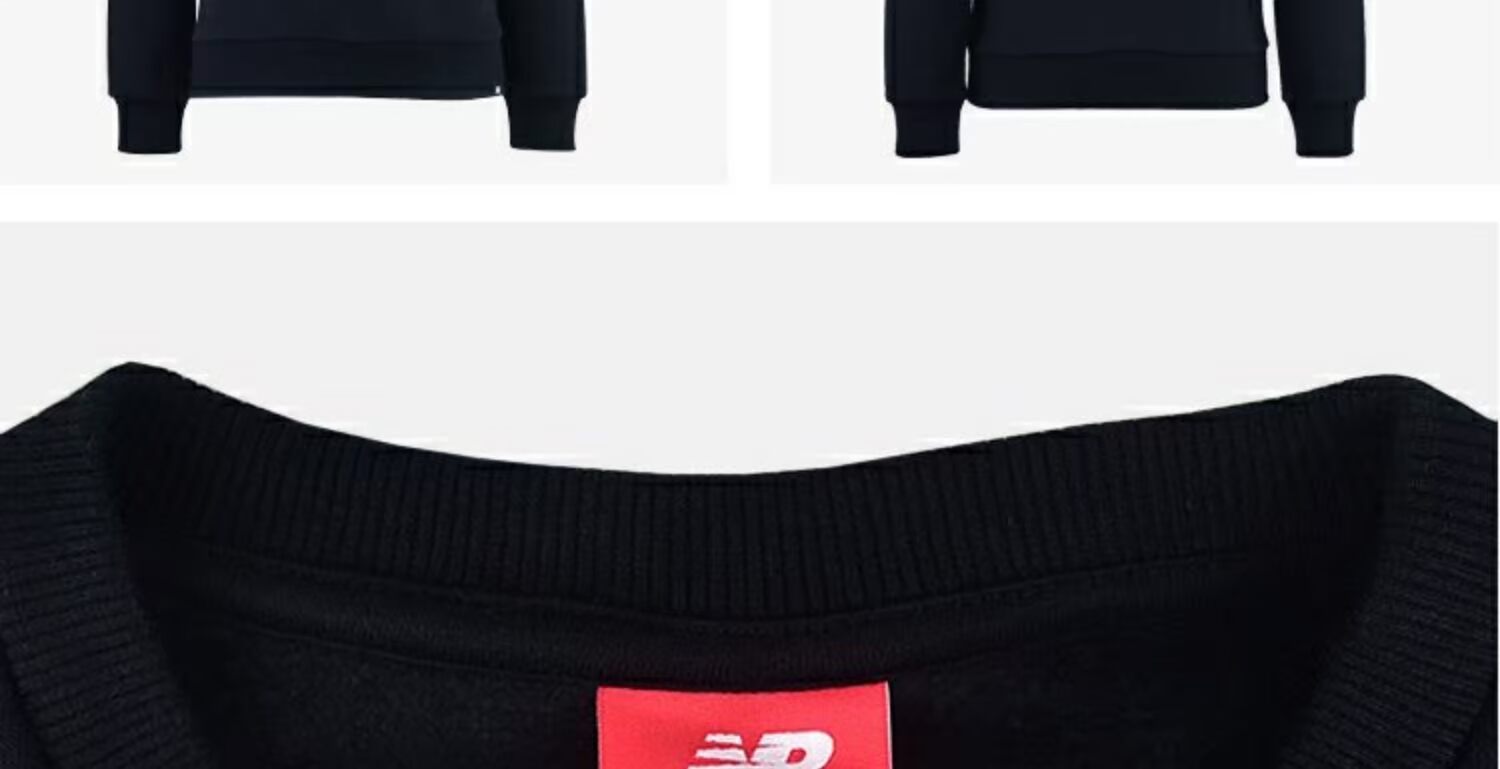 New Balance NB chính thức của phụ nữ cộng với áo len dệt kim hàng đầu bằng vải len thể thao AWT73570 - Thể thao lông cừu / jumper áo nỉ nữ có mũ
