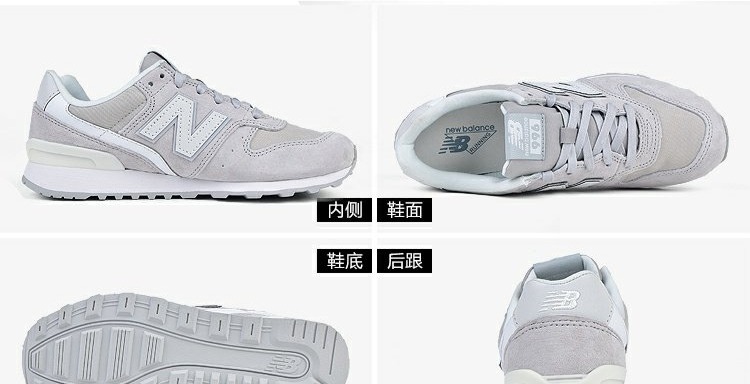 New Balance / NB 996 sê-ri giày nữ giày retro giày chạy bộ bình thường WR996CGW / CGN - Giày chạy bộ giày nam thể thao