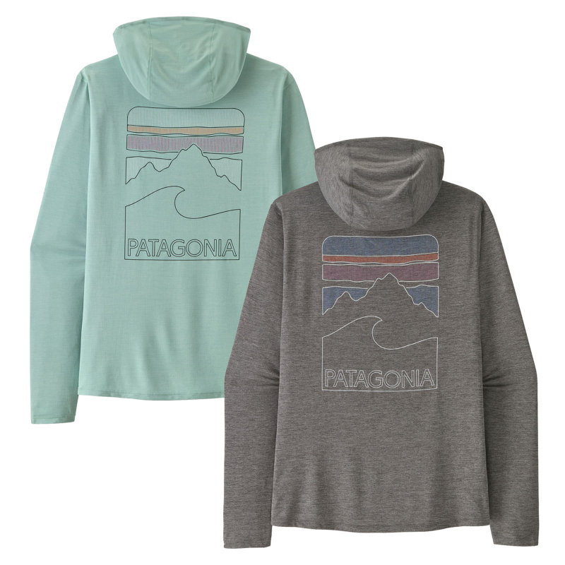 Patagonia Cap Cool Sun Men's Sun Protection Quick-Drying Hooded Long Sleeve T-Shirt 44939
