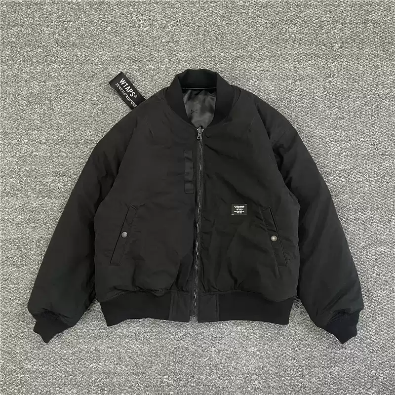 7折清倉國倉WTAPS JFW-02/JACKET/NYCO 骨頭雙面穿飛行夾克23AW-淘寶