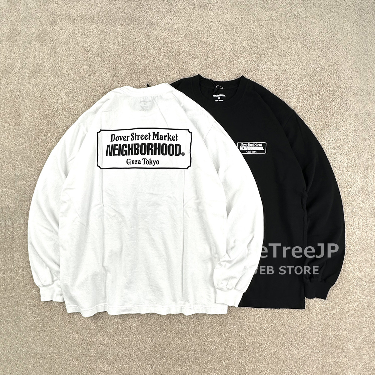 国仓NEIGHBORHOOD × DOVER STREET MARKET銀座限定长袖T恤25SS评价- 淘宝网