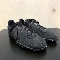 YISHU BLACK CDG x Nike WAFFLE RACER 19SS Joint running shoes