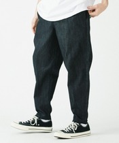 Yatsuki rehacer: Circle Pocket Ankle Cut Denim Casual Jeans 20S