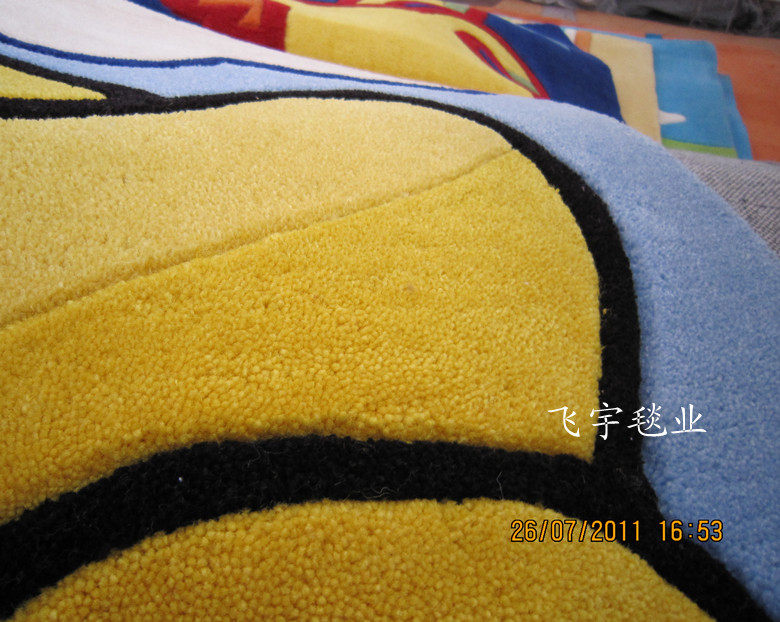 ковер 压克力纤维地毯 手工剪花地毯 客厅毯 茶几毯 地毯 门厅毯 卧室地毯特价 Feiyu