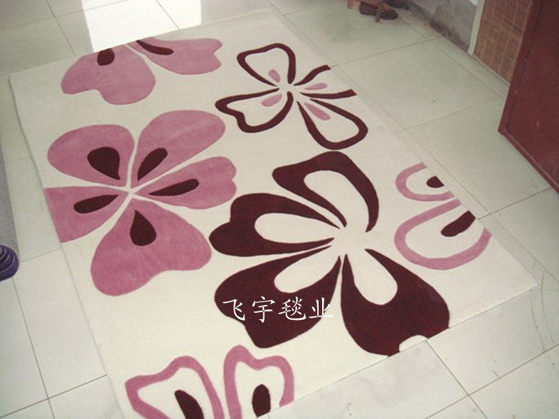 ковер 压克力纤维地毯 手工剪花地毯 客厅毯 茶几毯 地毯 门厅毯 卧室地毯特价 Feiyu