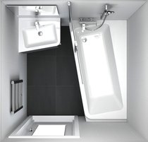 Double Bath home adult extra large size couple large size acrylic double skirt bathtub bath