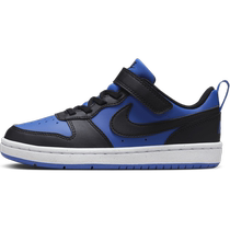 Nike Nike official boys and girls COURT BOROUGH toddler sports shoes new blue toe HM6298