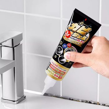 Japanese Mold Remover Gel Household Mold Remover Stain Cleaner Kitchen Mold Remover Bathroom Mold Remover Magic Tool Rubber Ring