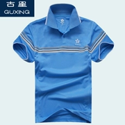 Gu Xing mùa hè POLO áo sơ mi nữ ve áo T-Shirt triều thoải mái giản dị cao đẳng gió Mỏng ngắn tay vài mô hình