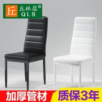 Cafe Western restaurant reception seat single backrest dining chair simple light dining seat table stool new Chinese style