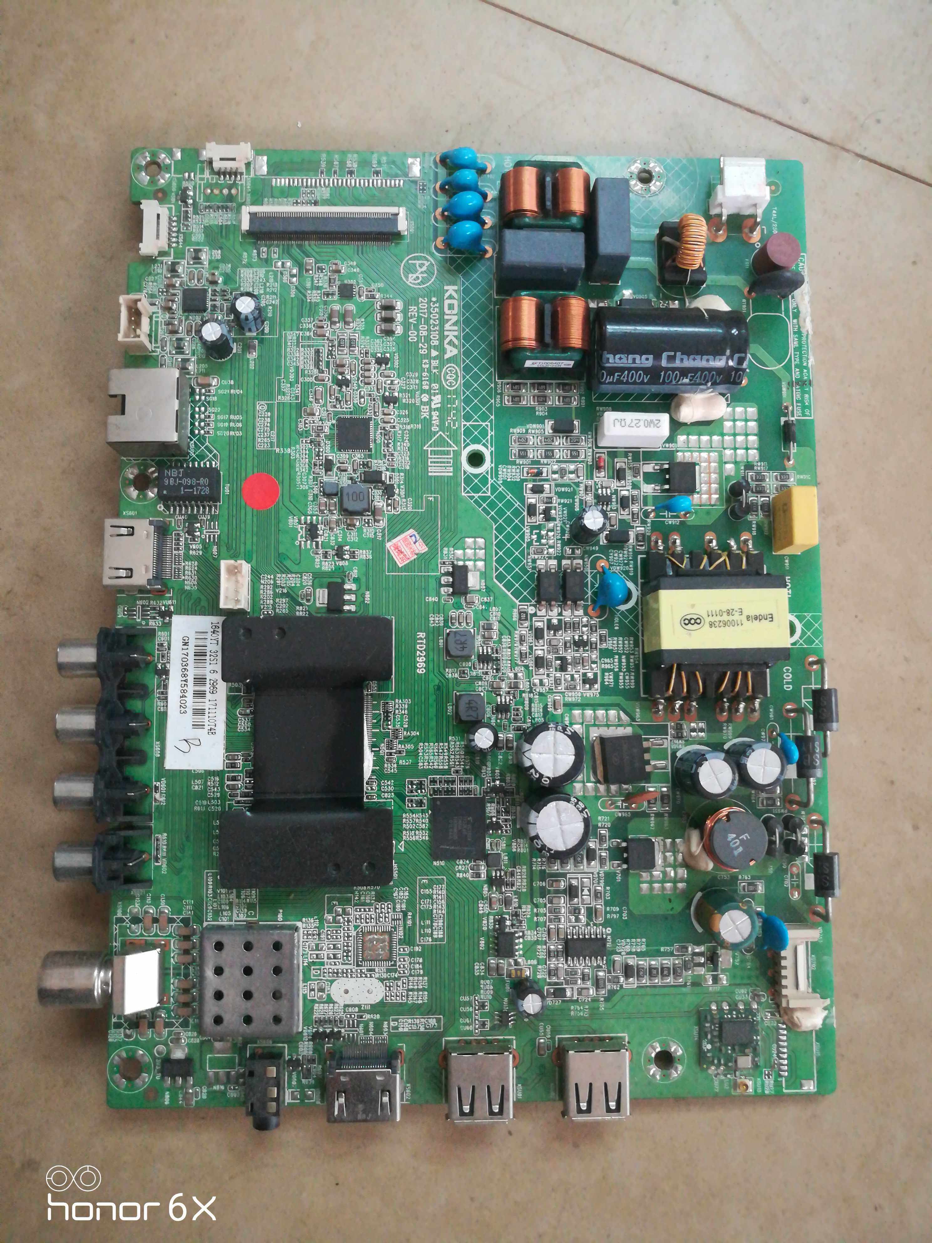 Konka LED32S1 motherboard 35023108 screen 72001640YT