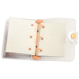 Прозрачная подвеска, комплект для школьников, мультяшный блокнот, ноутбук, «сделай сам», простой и элегантный дизайн, отрывной лист