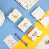 Прозрачная подвеска, комплект для школьников, мультяшный блокнот, ноутбук, «сделай сам», простой и элегантный дизайн, отрывной лист