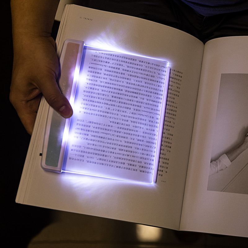 Reading lamp artifact learning night reading light LED flat reading light student night dormitory bed bed eye protection lamp