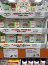 Off-the-shelf Canada health and fitness Jamieson probiotics 130 grains of 10 billion content of 3-year-old day-to-day health