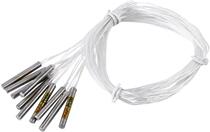 pt100 two wire platinum thermal resistance domestic 4 * 30mm stainless steel WZP-010 temperature sensor probe CU50