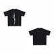 DarkFacePattern American dark style retro print men's and women's short-sleeved versatile loose trendy T-shirt