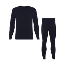 (Milk Series) Mr. Admiration 24 Autumn and Winter Thermal Underwear Mens Qinrun Double Warm Double Layer Top and Pants Suit