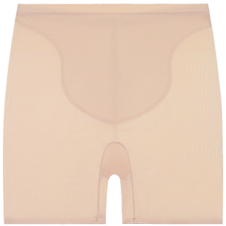 爱慕玲珑内裤女夏抗菌棉质底裆中腰短腿塑裤安全裤打底裤AM339481