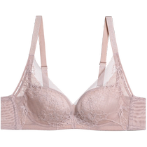 Admiration Underwear Womens Spring and Summer New Soft Support Honeycomb Thin Molded Cup Big Breast Showing Small Bra AM118351