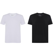 (2件装)爱慕先生HELLO裤系列男士轻薄净痕短袖上衣NS12C233P