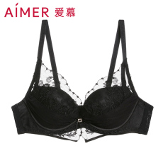 Бюстгальтер 爱慕红品蜜月之期结婚本命年小胸聚拢红品内衣女文胸am112431