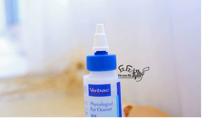 Vật nuôi Qiuqiu - Chất tẩy rửa sinh lý mắt của Vic Chất lỏng mắt mèo 60ml chó mèo phổ dụng thuốc nhỏ mắt - Thuốc nhỏ mắt