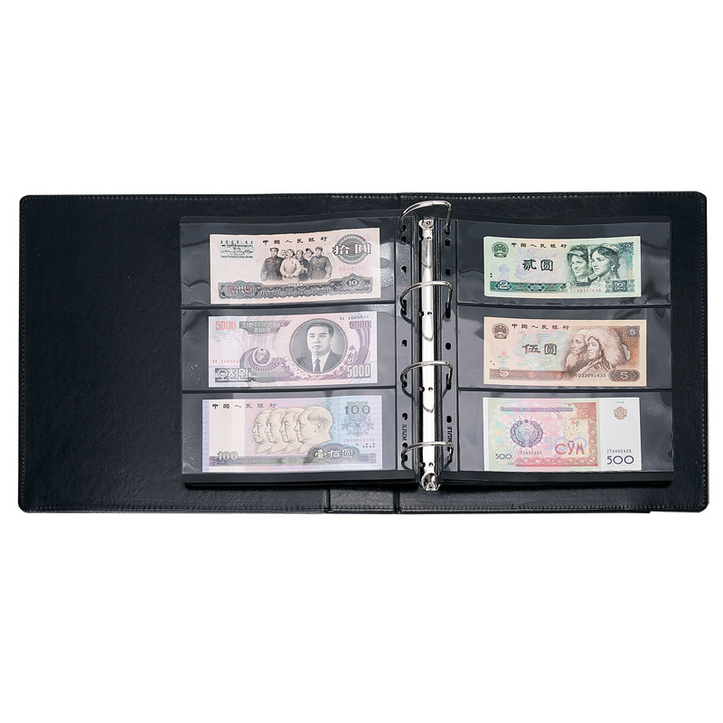 Luxurious 360 banknote collection volumes The Numismatic Protection Register RMB banknote paper banknotes commemorative banknotes collection protection