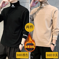 Черный флисовый хаки комплект