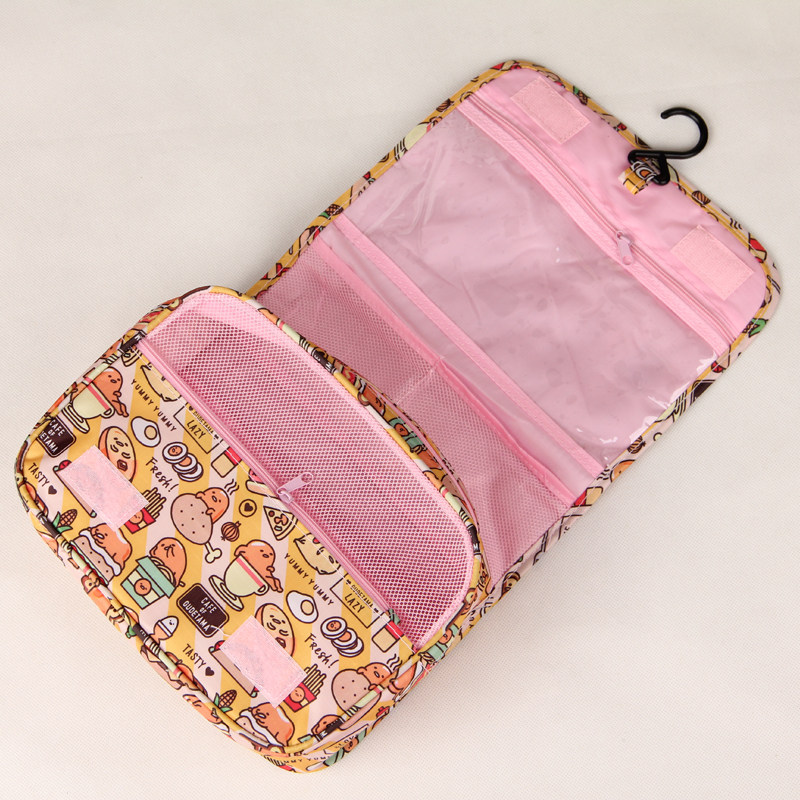 Waterproof wash bag travel and travel portable capacity to accommodate multi-functional makeup wash package travel package