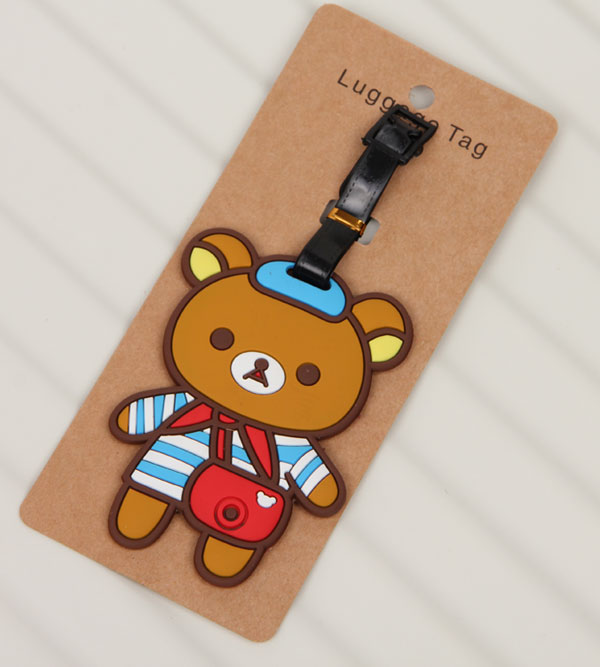 Japan Animation Cartoon Series Luggage Licensed Silicone Luggage Link License