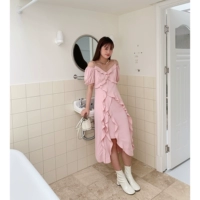 Летнее платье, юбка, по фигуре, большой размер