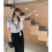 Универсальный весенний жилет, шарф, накидка, в западном стиле