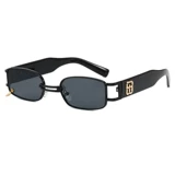 Мужские трендовые модные солнцезащитные очки, популярно в интернете, защита от ультрафиолета