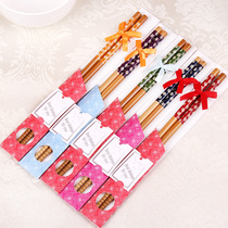 Chopsticks gift tableware Wedding gift opening business practical creative practical push gift hotel special cheap
