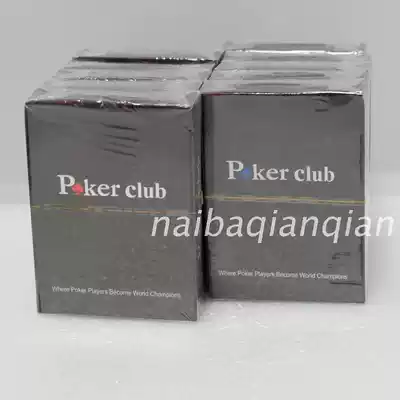 Texas PLAYING cards frosted waterproof PVC washable POKER CLUB large character playing cards special plastic