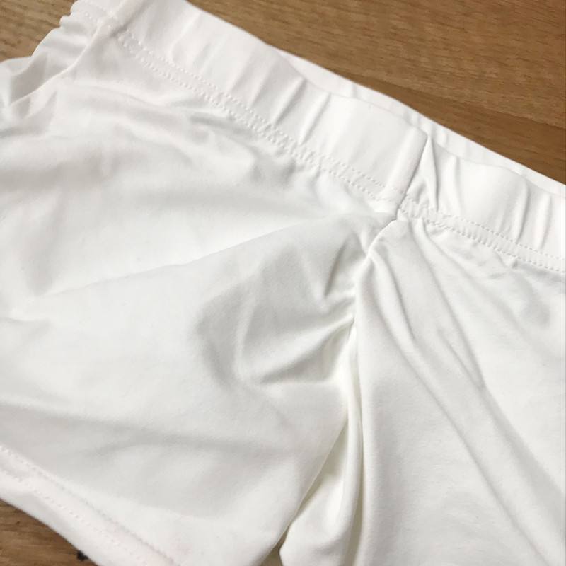 2019 xuân hè mới siêu cơ túi thun co giãn hông quần rắn màu an toàn hoang dã Quần short hông có thể mặc quần sooc đẹp cho người béo