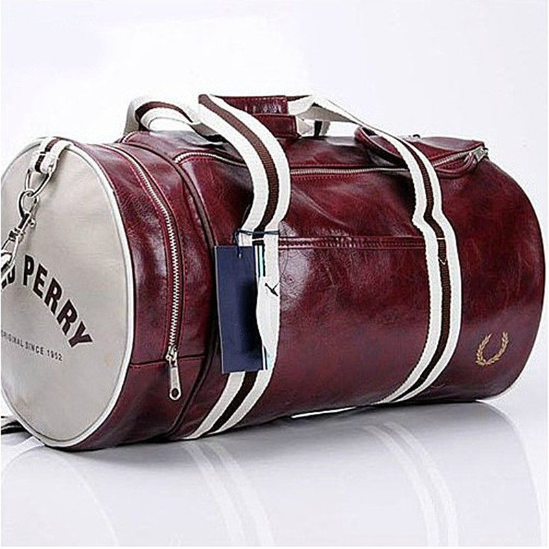 Trend men's women's handbag carry bag casual fashion drum bag sports bag fitness bag travel large capacity bag