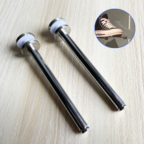 Clip on the glass sports shoe rack and shoe holder and mount it directly on the wall. Wall-mounted display rack. Ice and snow sports shoe holder and shoe rack.