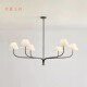 American Country-Style Retro Restaurant Chandelier, Antique-Style Bedroom, Study, Tea Room, Hotel Private Room Lamp, Collins Chandelier