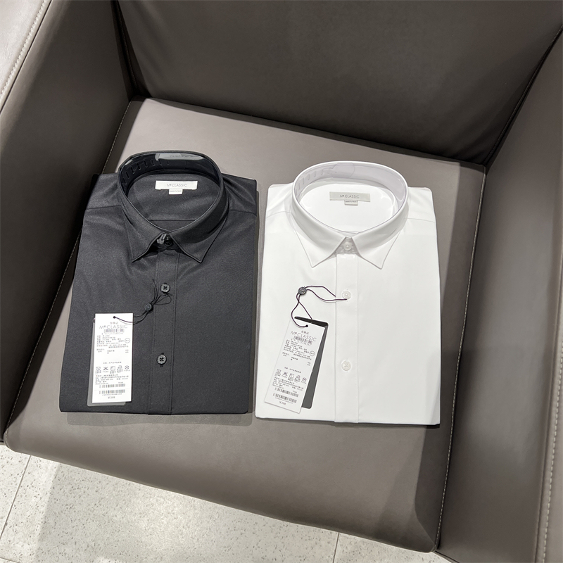 Mr Classic Men's Korean Style Business Fashion Handsome Slim Fit Versatile Long-Sleeved Shirt Cwds0101