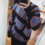 200 юань 2 штук вещей, песни песнинг, кореи, мужские буквы, круглое, вязаная рубашка, толстая рубашка