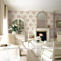 Pure Paper Wallpaper American Balmoral Bagel Pure Paper WQ Restaurant Bedroom TV Background Wall Paper Import