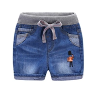 2018 quần áo trẻ em mới cho bé trai quần short denim mùa hè cho bé phiên bản Hàn Quốc của quần short denim giản dị hoang dã quần dài cho bé gái