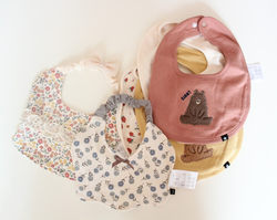 Daily ins pure cotton cute baby saliva towel 0-9 months bib ຊາຍແລະຍິງ bib ເດັກນ້ອຍເກີດໃຫມ່ຕ້ານອາຈຽນ