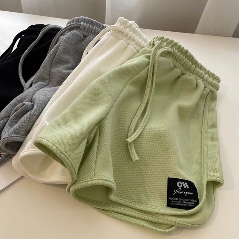Bean Green American Casual Sports Basketball Shorts for Men, Summer Thin Sleep Shorts, Squat Shorts, Ultra-Short Beach Shorts